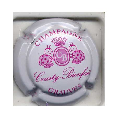 Courty-Bienfait coccinelle nouvelle capsule de champagne